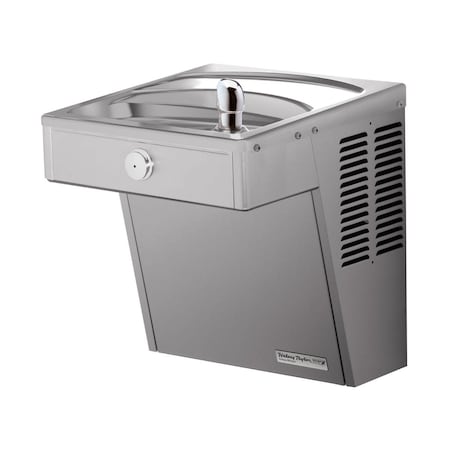 Halsey Taylor Cooler Wall Mount Ada Vandal-Resistant Frost Resistant Non-Filtered 8 Gph Stainless